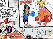 Getting Knocked Woman