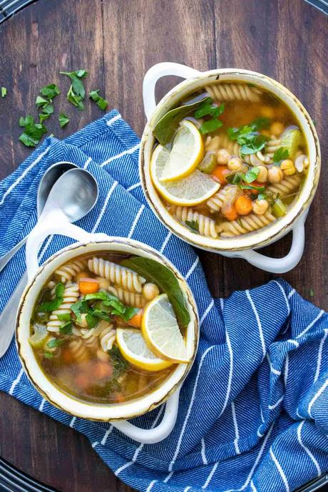 Vegan Chicken Noodle Soup