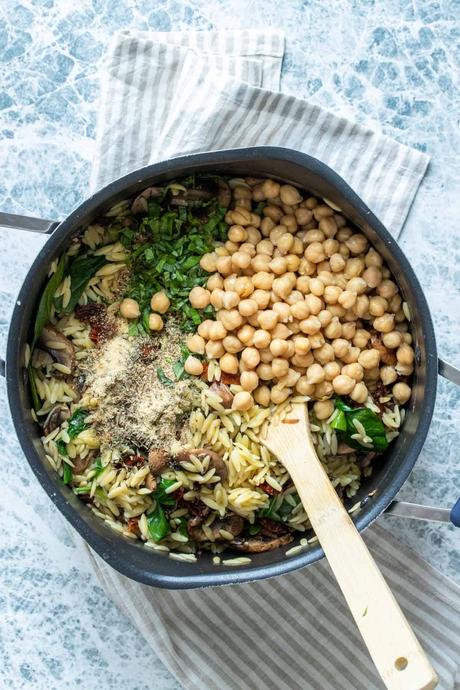 Vegan Orzo Salad