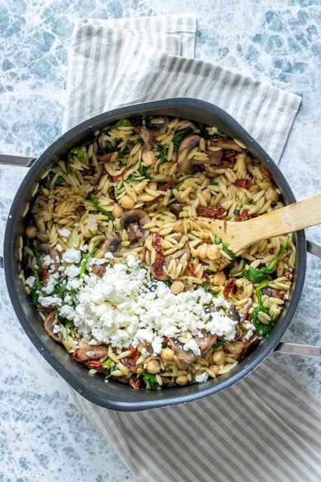 Vegan Orzo Salad