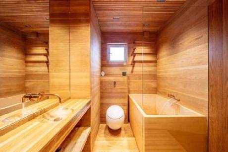 Wooden Bathroom