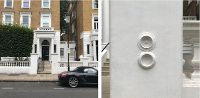 Ding Dong Doorways and Doulton – Delightful Distractions in Kensington