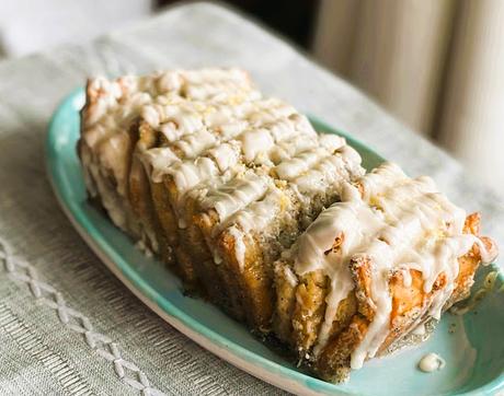 Lemon & Poppyseed Pull Apart Bread