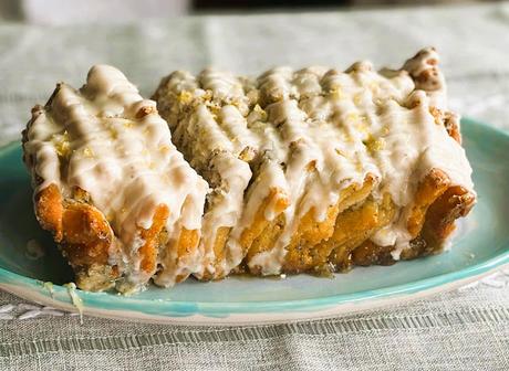 Lemon & Poppyseed Pull Apart Bread