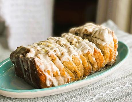 Lemon & Poppyseed Pull Apart Bread