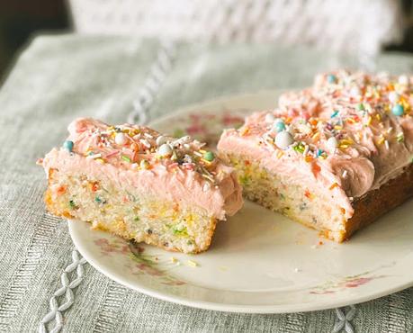 Small Batch Funfetti Cake