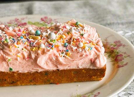 Small Batch Funfetti Cake