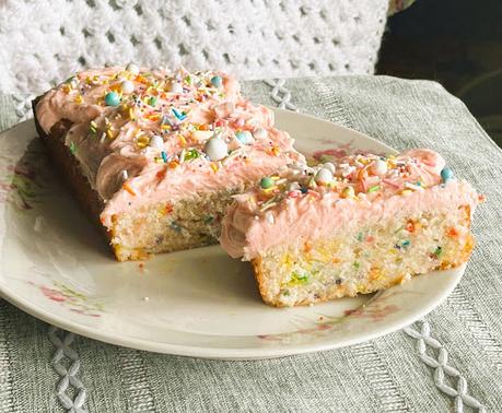 Small Batch Funfetti Cake