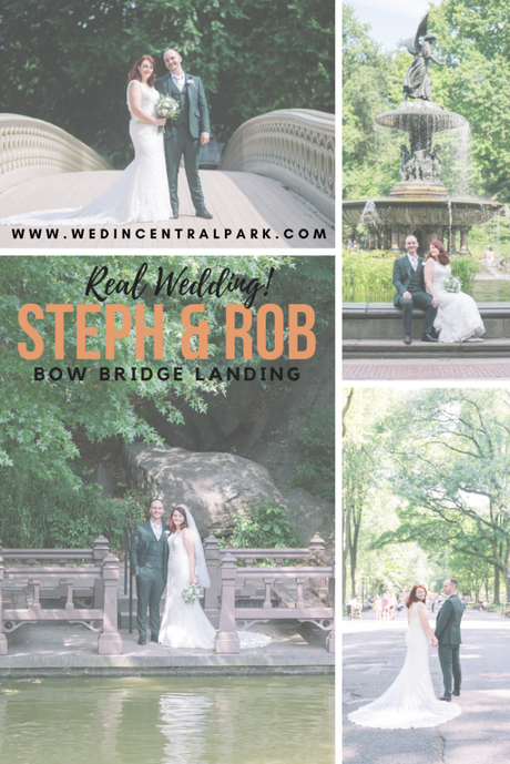 Steph and Rob’s Elopement Wedding on Bow Bridge Boat Landing