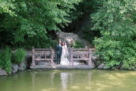 Steph and Rob’s Elopement Wedding on Bow Bridge Boat Landing