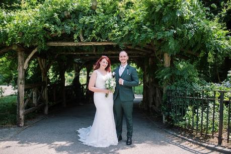 Steph and Rob’s Elopement Wedding on Bow Bridge Boat Landing