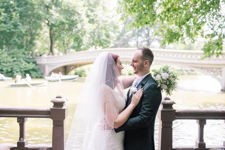 Steph and Rob’s Elopement Wedding on Bow Bridge Boat Landing