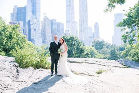 Steph and Rob’s Elopement Wedding on Bow Bridge Boat Landing