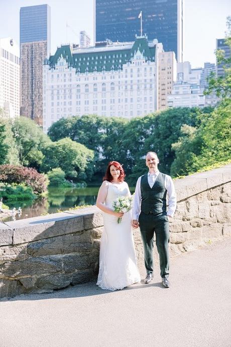 Steph and Rob’s Elopement Wedding on Bow Bridge Boat Landing