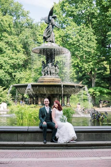 Steph and Rob’s Elopement Wedding on Bow Bridge Boat Landing