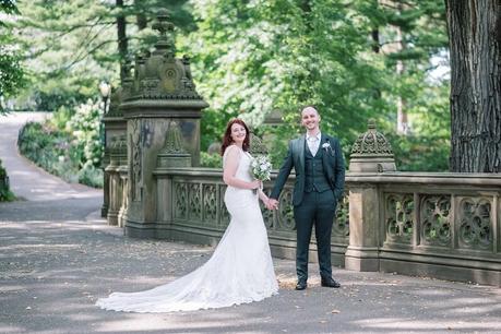 Steph and Rob’s Elopement Wedding on Bow Bridge Boat Landing