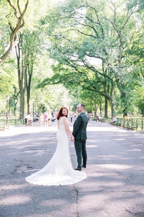 Steph and Rob’s Elopement Wedding on Bow Bridge Boat Landing