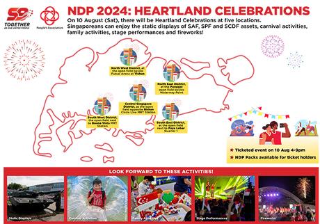 Singapore National Day NDP 2024 Fireworks: Best Viewing Spots