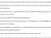 Agenda Would Disastrous Education