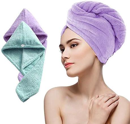 Hair Towel Wrap Absorbent Towel Hair-Drying