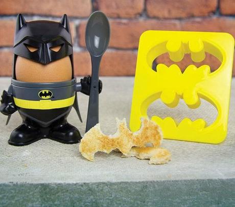 DC Comics Batman Egg Cup and Toast Cutter Set