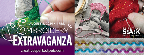 Embroidery Extravaganza - Starts Tomorrow!