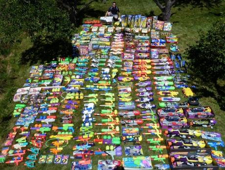 World's Largest Collection of Super Soakers