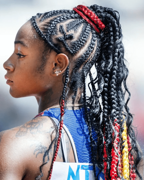 Sha’Carri Richardson’s Gold Medal Hairstyles