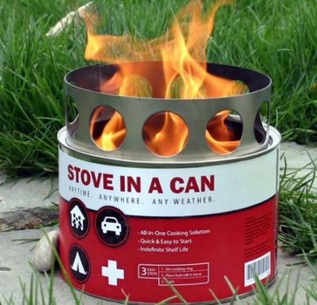 Stove in a Can