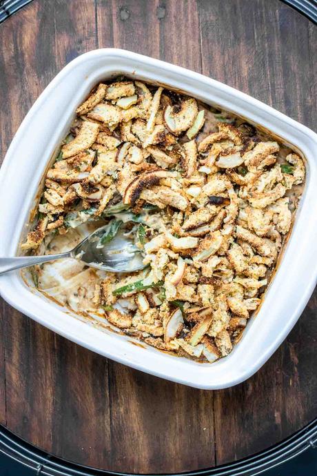 Vegan Gluten-Free Green Bean Casserole