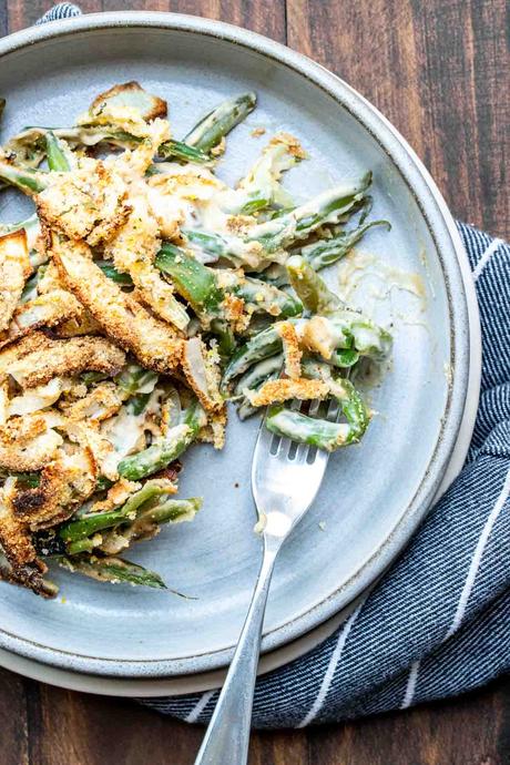 Vegan Gluten-Free Green Bean Casserole