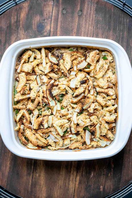 Vegan Gluten-Free Green Bean Casserole