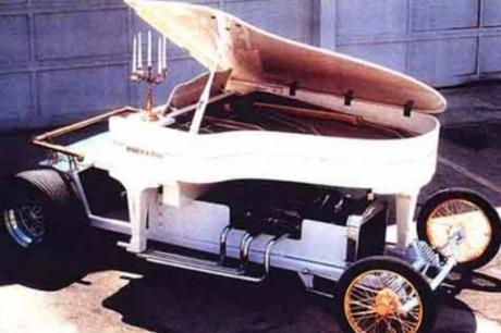 Piano Turned into car