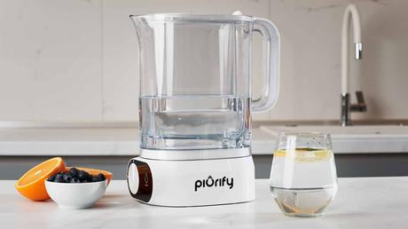 Piurify Alchemy is Eco-Friendly Water Filter for Your Countertop PIURIFY Alchemy Automatic Filter Pitcher