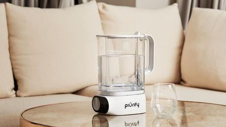 Piurify Alchemy is Eco-Friendly Water Filter for Your Countertop PIURIFY Alchemy Automatic Filter Pitcher