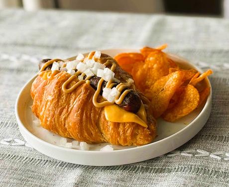 Croissant Hot Dogs