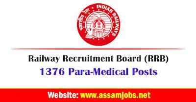 RRB ParaMedical Staff Recruitment 2024