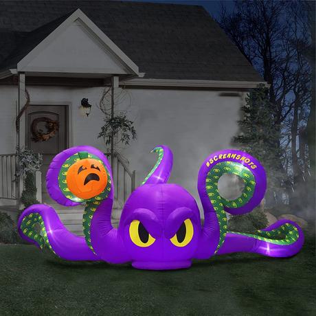 25 Best Halloween Inflatables to Buy in 2024 Halloween Inflatables Giant Octopus with Pumpkin