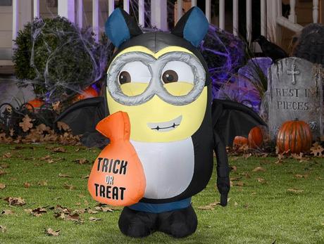 25 Best Halloween Inflatables to Buy in 2024 Gemmy Minion Dave in Bat Costume Airblown Inflatable