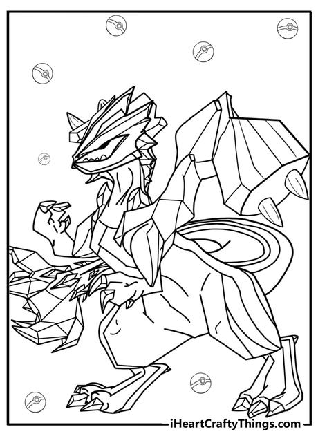 30 New Free To Print Legendary Pokemon Coloring Pages