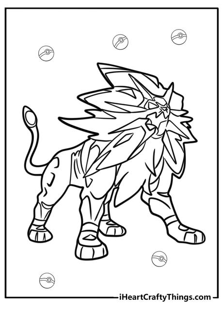 30 New Free To Print Legendary Pokemon Coloring Pages