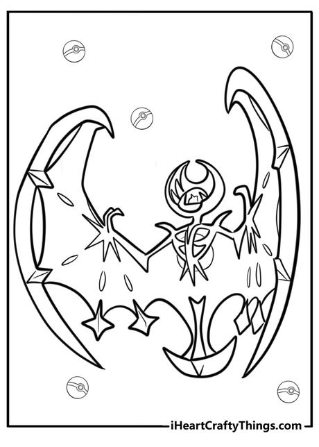 30 New Free To Print Legendary Pokemon Coloring Pages