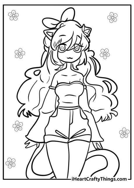 20 Free To Print New Aphmau Coloring Pages