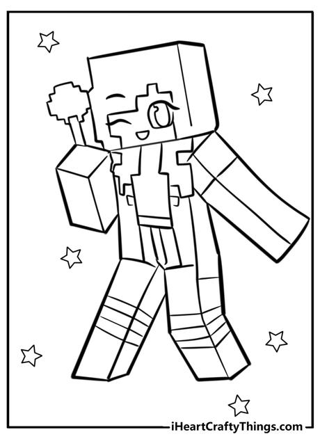 20 Free To Print New Aphmau Coloring Pages