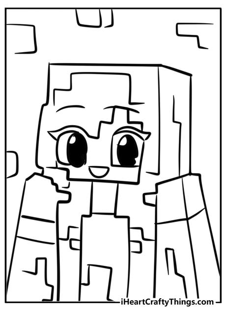 20 Free To Print New Aphmau Coloring Pages