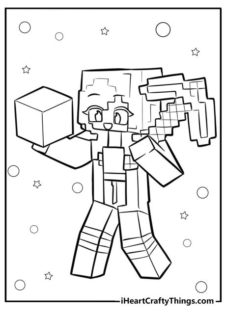 20 Free To Print New Aphmau Coloring Pages