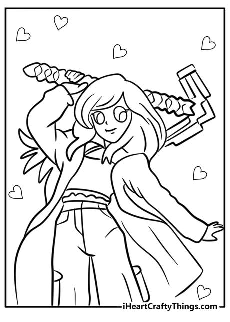 20 Free To Print New Aphmau Coloring Pages