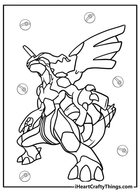 30 New Free To Print Legendary Pokemon Coloring Pages