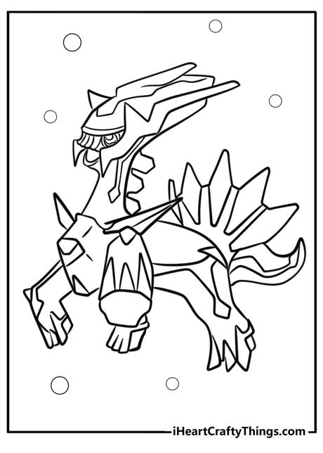 30 New Free To Print Legendary Pokemon Coloring Pages