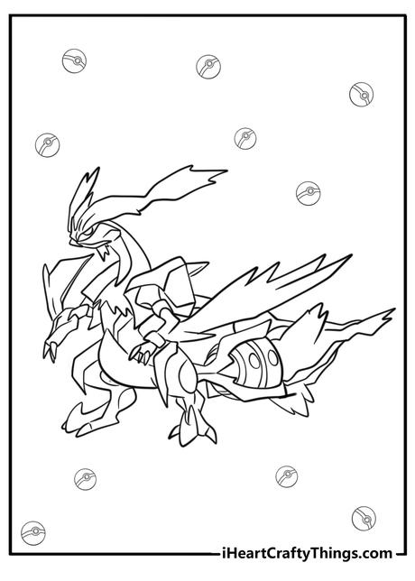 30 New Free To Print Legendary Pokemon Coloring Pages